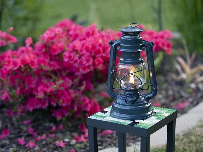 Feuerhand Stormlamp 276 - Antraciet Grijs