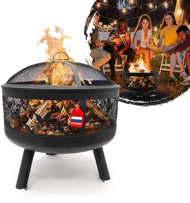 HEAT Vuurkorf Alna met Vonkenscherm en grillrooster