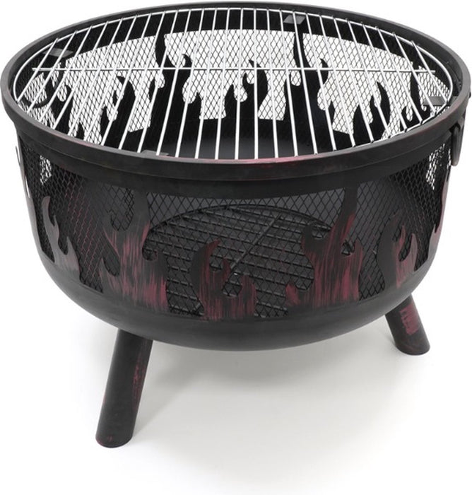 HEAT Vuurkorf Hornset met Grillrooster en Vonkenscherm
