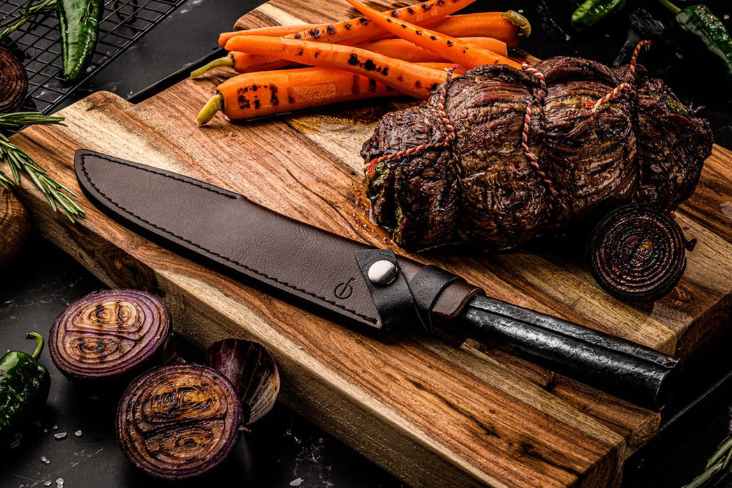 Forged Lederen hoes - Vleesmes