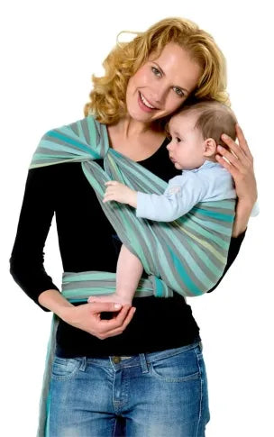 Retourdeal: AMAZONAS Carry Sling Draagdoek – Ergonomisch - pacific- 450 cm