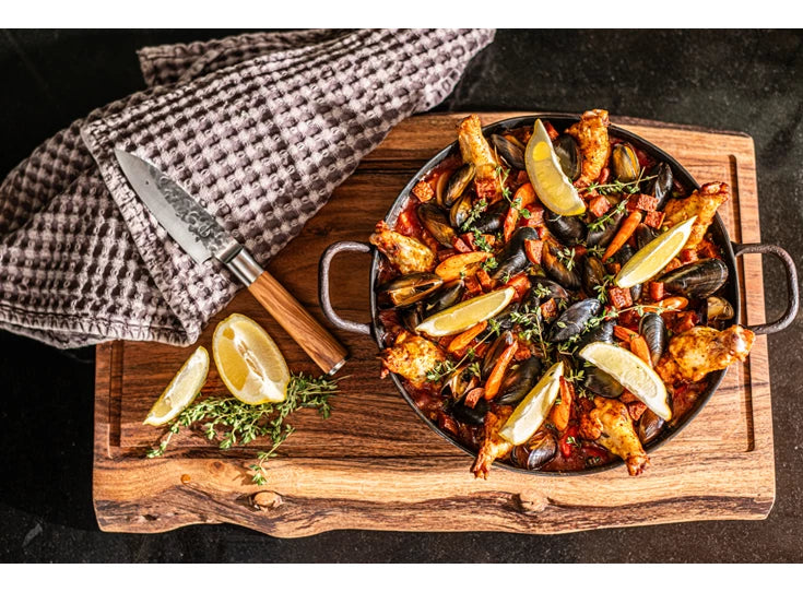 Forged Essentials snijplank acacia - large 55 x 35 x H3,5CM