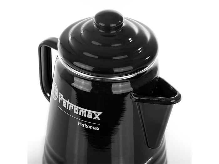 Petromax Emaille Perculator Perkomax - Zwart 1,3L