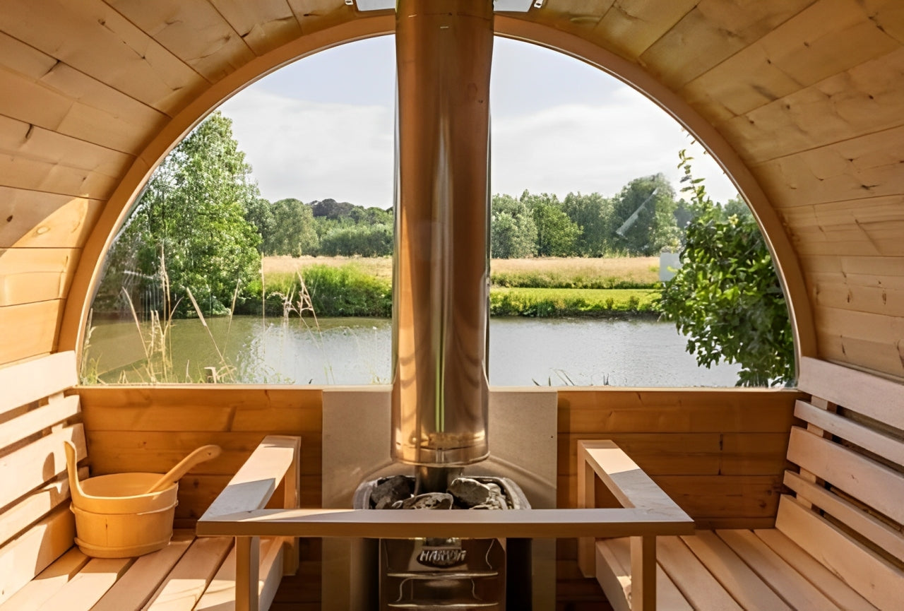 Ervaar pure ontspanning met een B-Lazy saunabarrel!