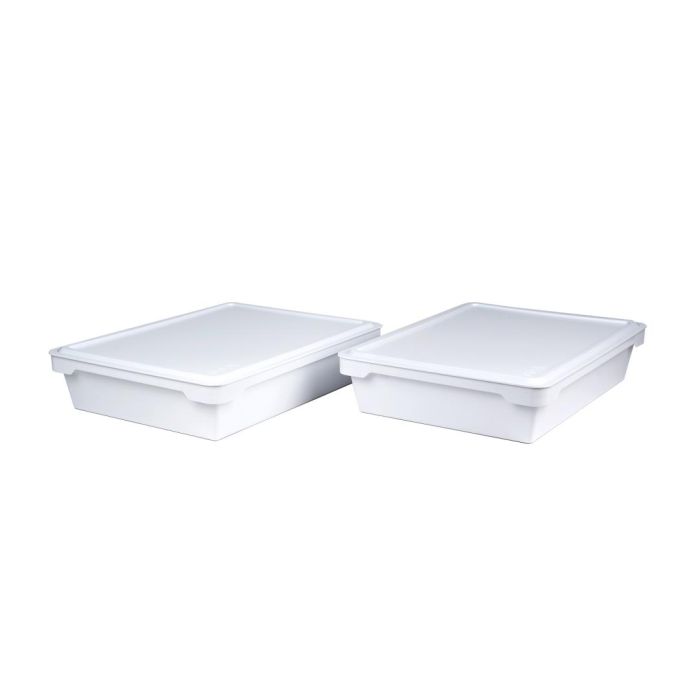 Pizzadeeg kratten, set met 2 stuks