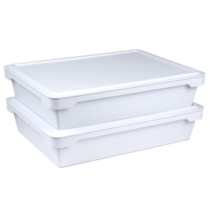 Pizzadeeg kratten, set met 2 stuks