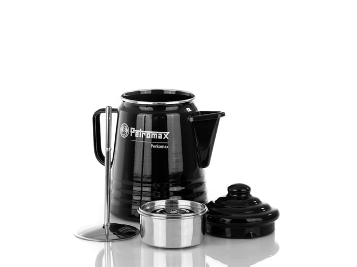 Petromax Emaille Perculator Perkomax - Zwart 1,3L