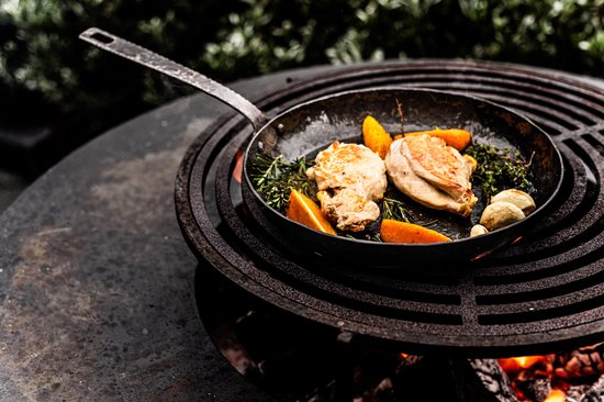 Forged Essentials braadpan Ø28 cm met steel voor alle vuren incl. inductie