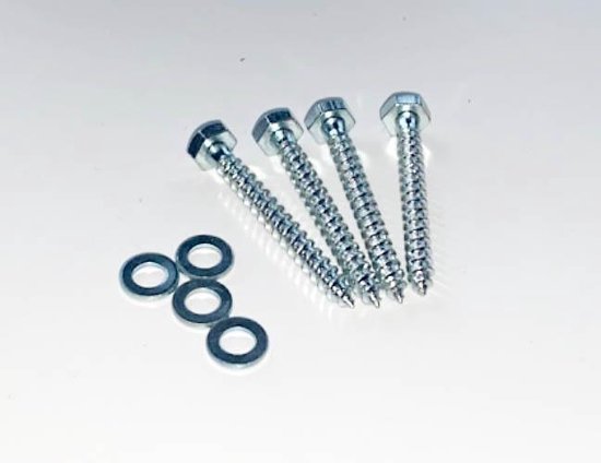 Power hook met ketting voor hangstoelen in houten balk