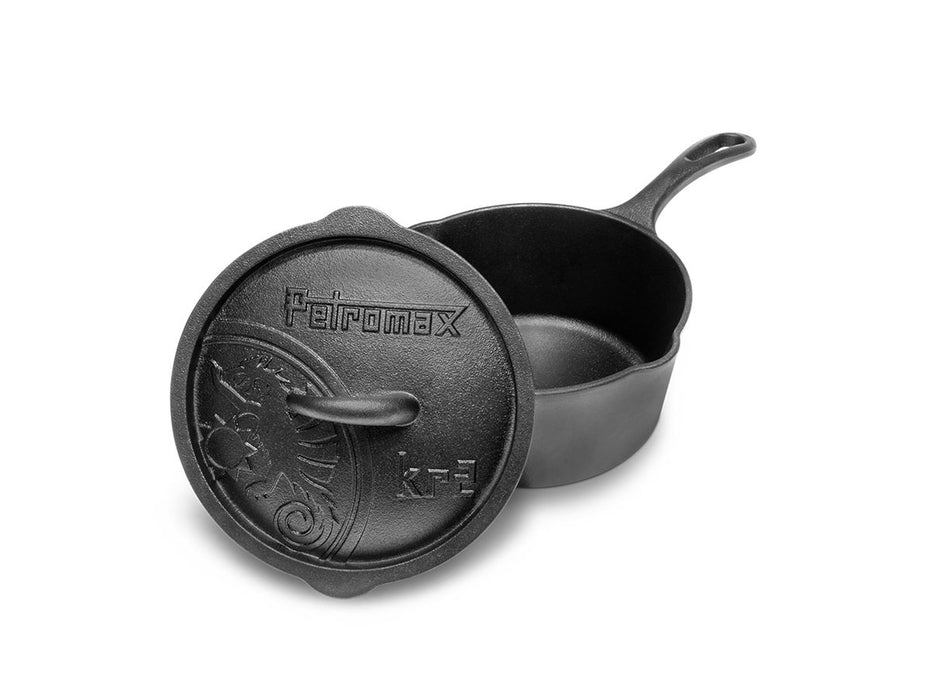 Petromax Gietijzeren Steelpan "KR2" met deksel 2L