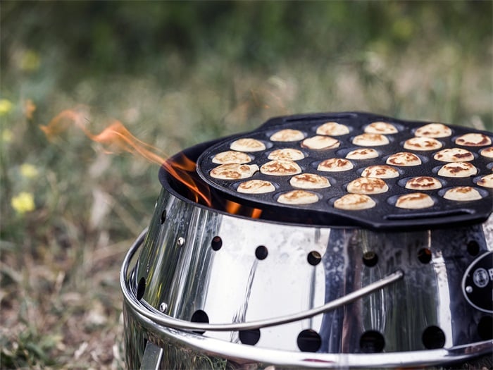 Petromax Gietijzeren Poffertjes Pan