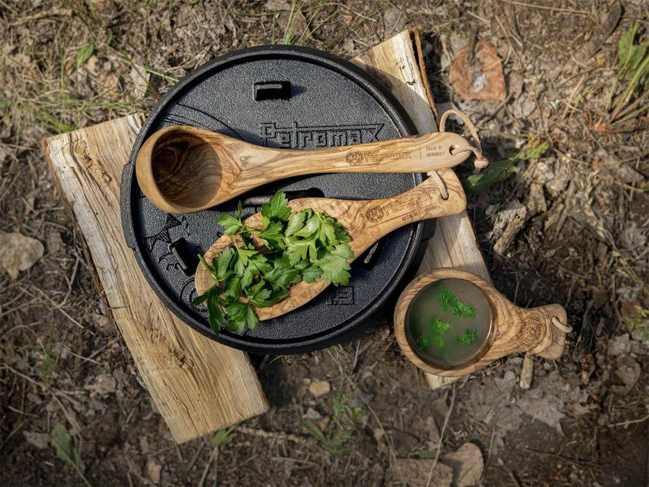 Petromax Flat Bowl Olijfhout - 23 CM