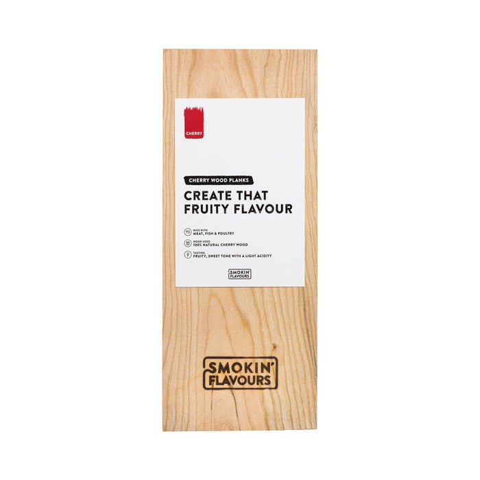 Smokin’ Flavours Kersenhouten planken 2 stuks 30×12,5 cm