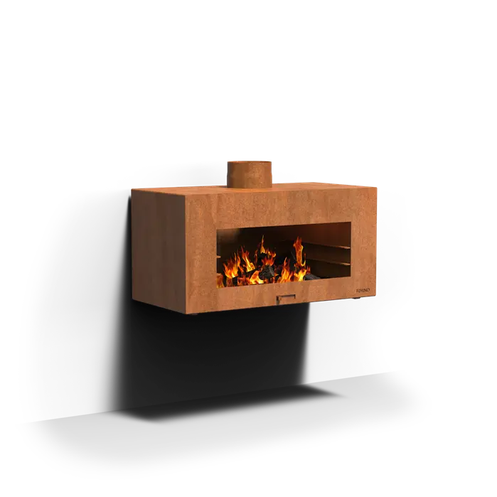 Enok Cortenstaal Buitenhaard - roest