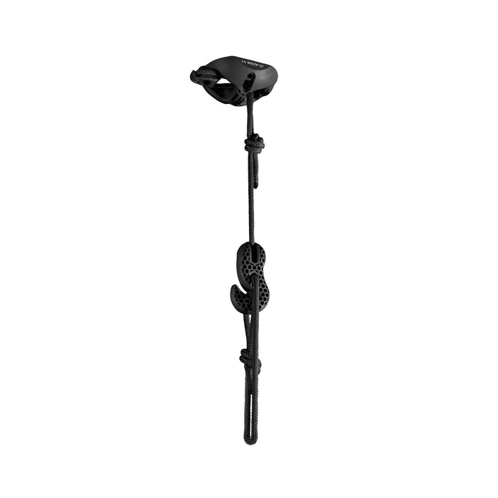 LA SIESTA® CasaMount 1-punts ophangset zwart – voor hangstoelen aan plafond en balken