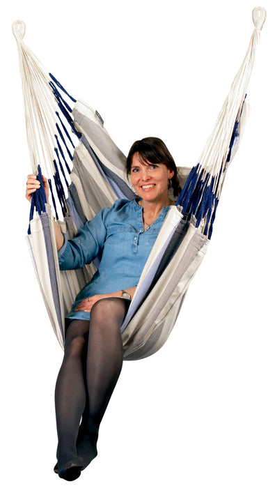 LA SIESTA Cumbia Outdoor Sea Salt - Hangstoel - Weerbestendig - Comfort maat