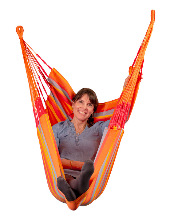 LA SIESTA Cumbia Outdoor Toucan - Hangstoel - Weerbestendig - Comfort maat
