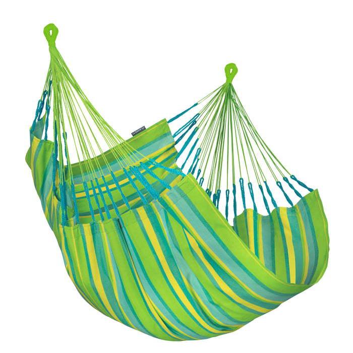 LA SIESTA Cumbia Outdoor Lime - Hangstoel - Weerbestendig - Comfort maat