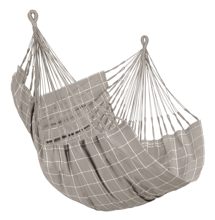 LA SIESTA Cumbia Outdoor Almond - Hangstoel - Weerbestendig - Comfort maat