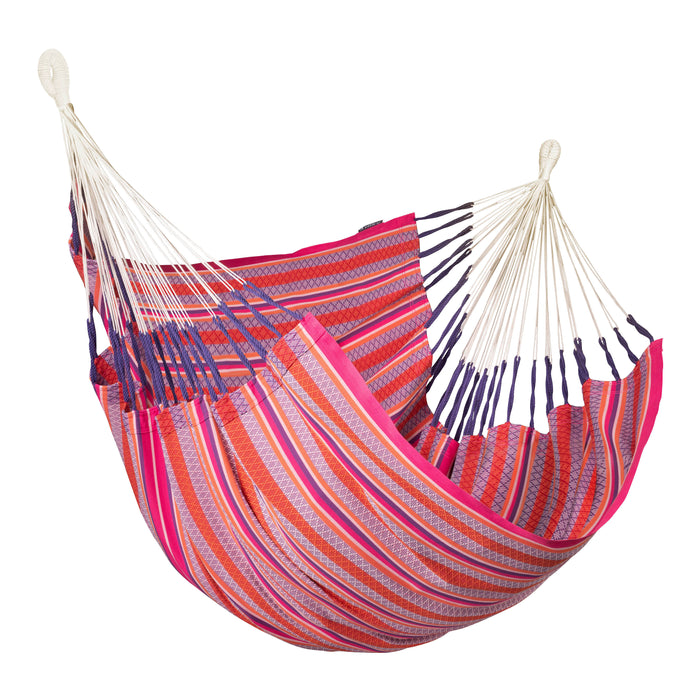 LA SIESTA Cumbia Organic Flamingo - Hangstoel - Kingsize