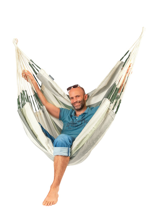 LA SIESTA Cumbia Outdoor Cedar - Hangstoel - Weerbestendig - Kingsize