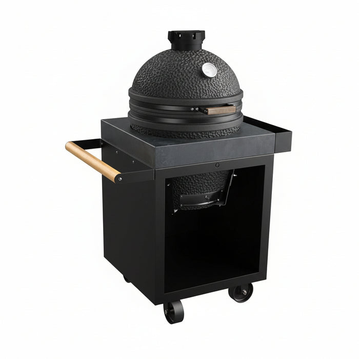 showroommodel: Ofyr Kamado tafel zwart 65 PRO Beton excl. kamado