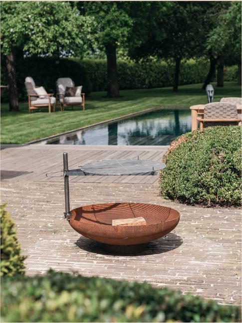 OUTR JESCO OPTIE VERSTELBARE BBQ-GRILL 60CM