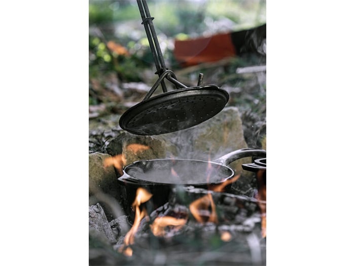 Petromax Gietijzeren Steelpan "KR2" met deksel 2L