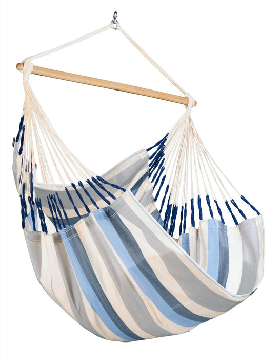 LA SIESTA  Domingo Sea Salt - Hangstoel - Weerbestendig - Comfort maat