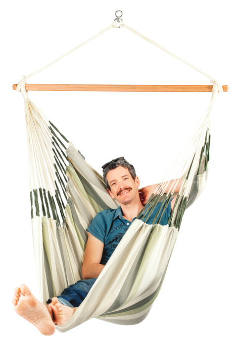 LA SIESTA  Domingo Cedar - Hangstoel - Weerbestendig - Comfort maat
