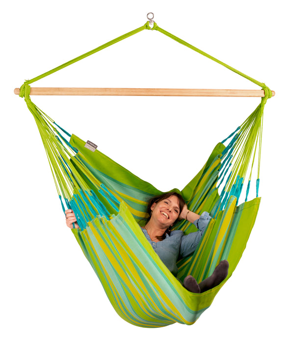 LA SIESTA  Domingo Lime - Hangstoel - Weerbestendig - Kingsize