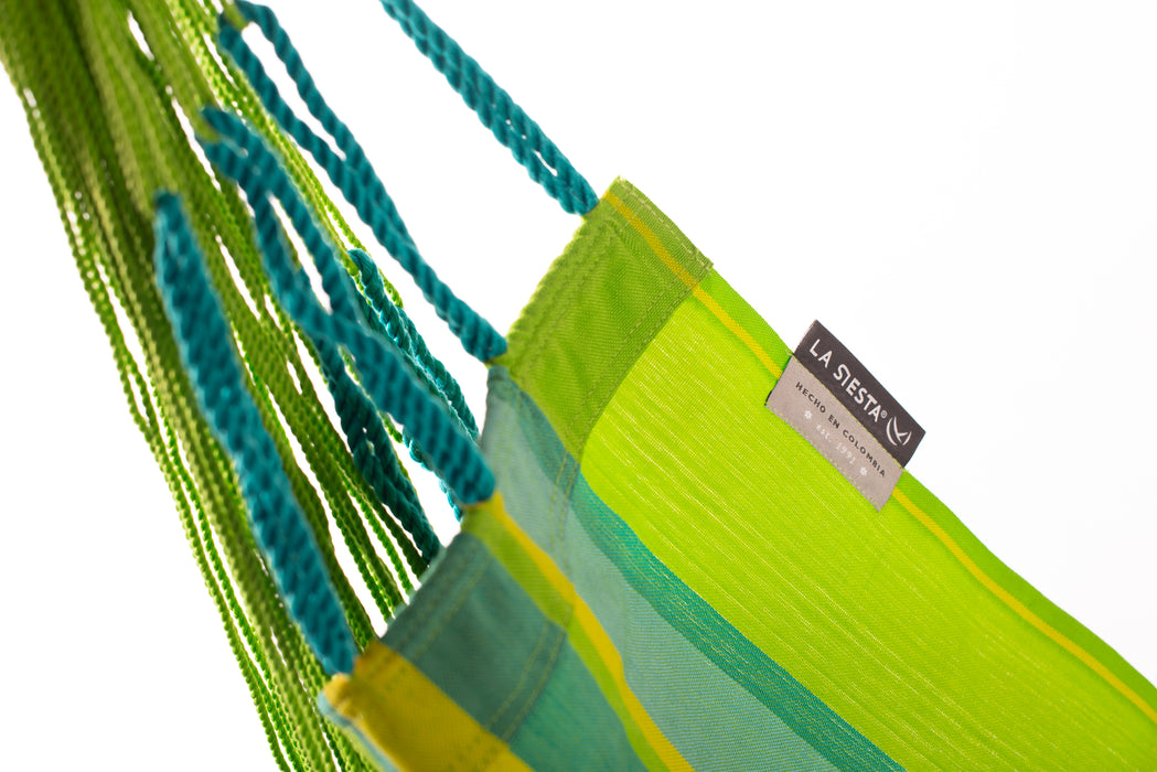 LA SIESTA Cumbia Outdoor Lime - Hangstoel - Weerbestendig - Basic maat