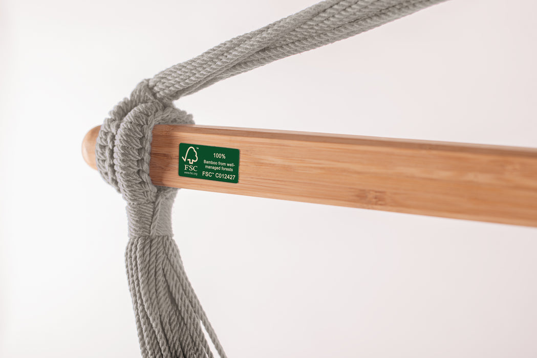 LA SIESTA  Domingo Almond - Hangstoel - Weerbestendig - Comfort maat
