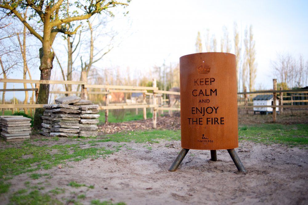 Demomodel: Vuurkorf Keep Calm XL