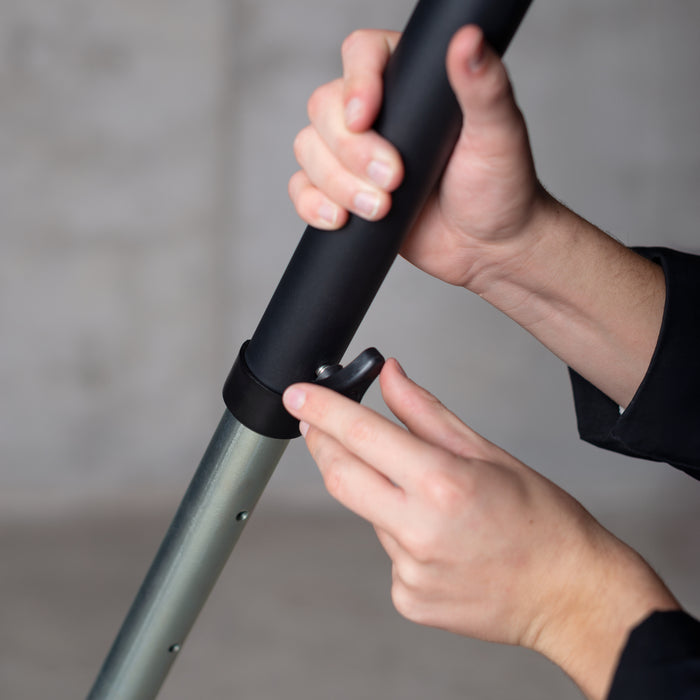 LA SIESTA Esterel Anthracit - Hangmat staander - Kingsize