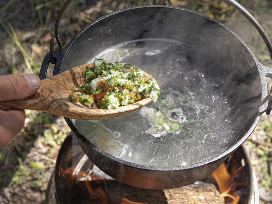 Petromax Flat Bowl Olijfhout - 23 CM