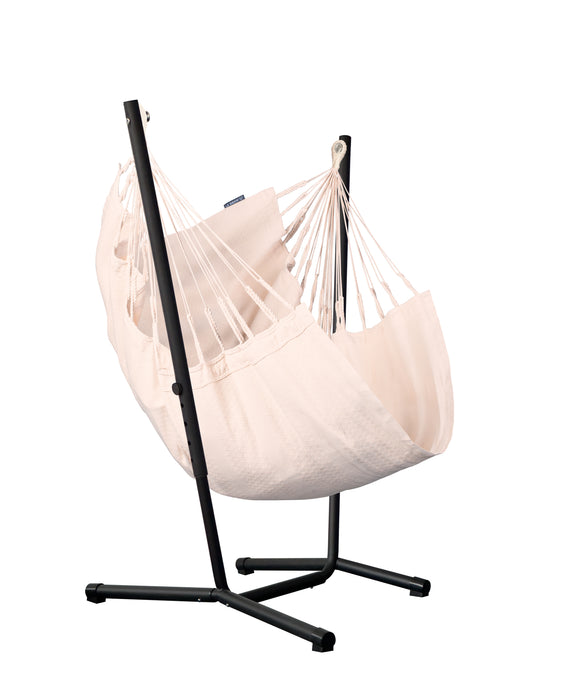 LA SIESTA Fiji Organic Latte - Hangstoel & Stand - Basis maat