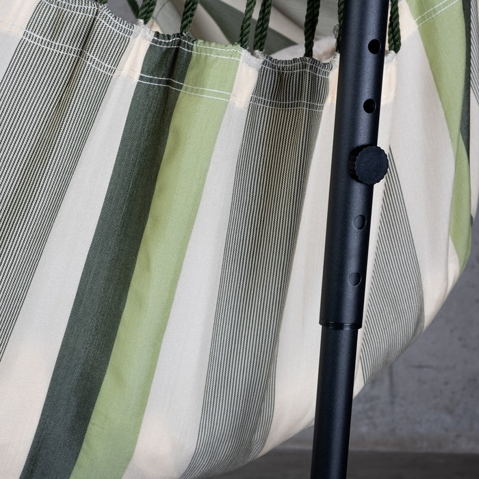 LA SIESTA Fiji Outdoor Cedar - Hangstoel & Stand - Weerbestendig - Comfort maat