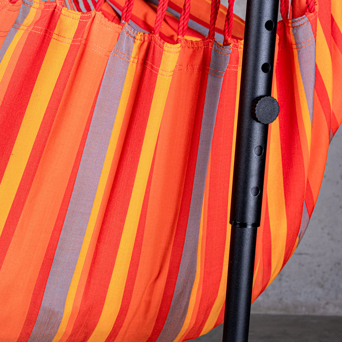 LA SIESTA Fiji Outdoor Toucan - Hangstoel & Stand - Weerbestendig - Basic maat