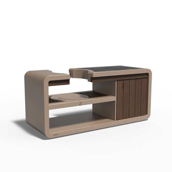 KAMADO Station Aluminium - Groot