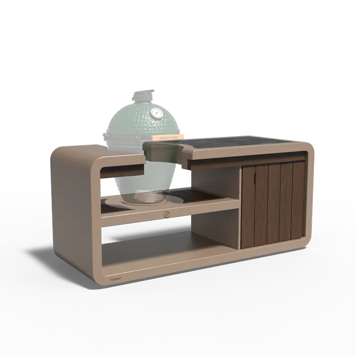 KAMADO Station Aluminium - Groot