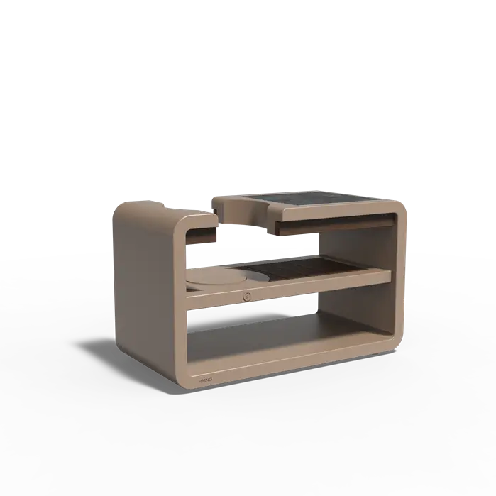 KAMADO Station Aluminium - Klein