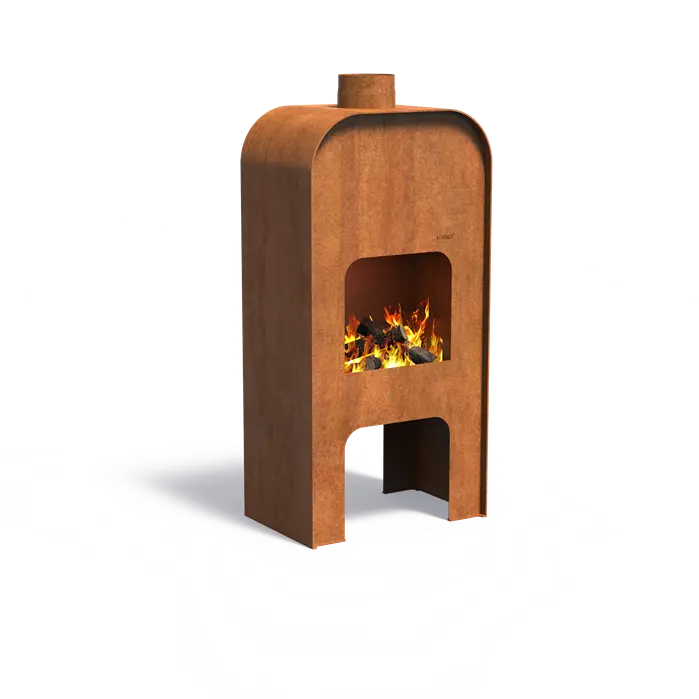 GAP Cortenstaal Buitenhaard zonder deur - Groot