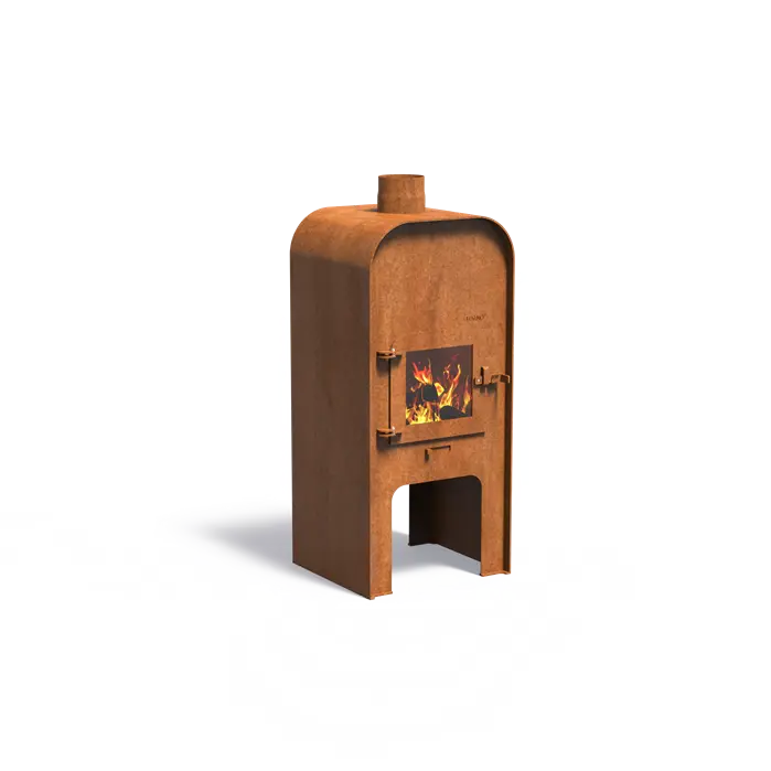 GAP Cortenstaal Met Deur - Klein