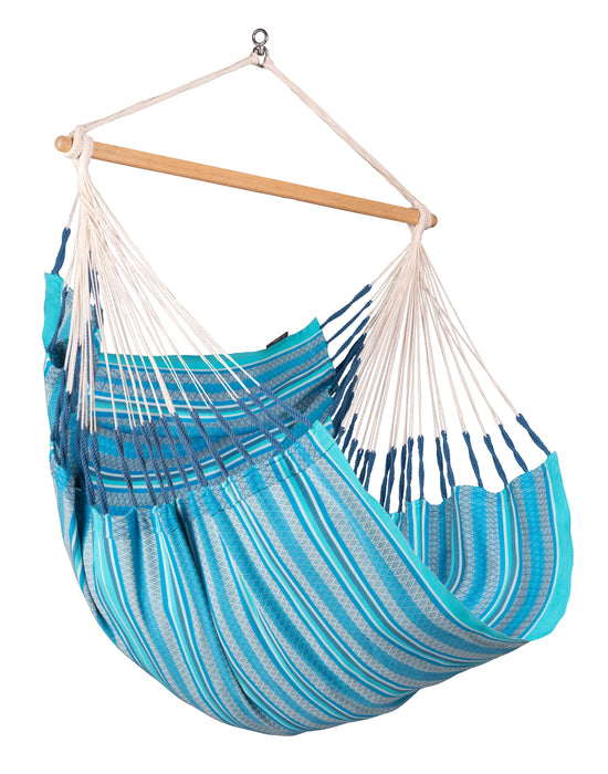 LA SIESTA Habana Azure - Hangstoel - Weerbestendig - Comfort maat