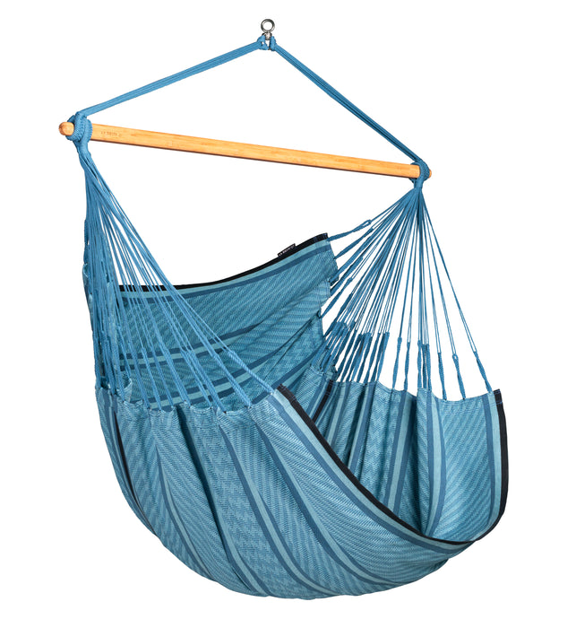 LA SIESTA Habana Blue Zebra - Hangstoel - Weerbestendig - KingSize