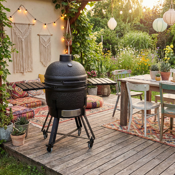 KAMADO GRILL LARGE 55 - Mat zwart - Pro