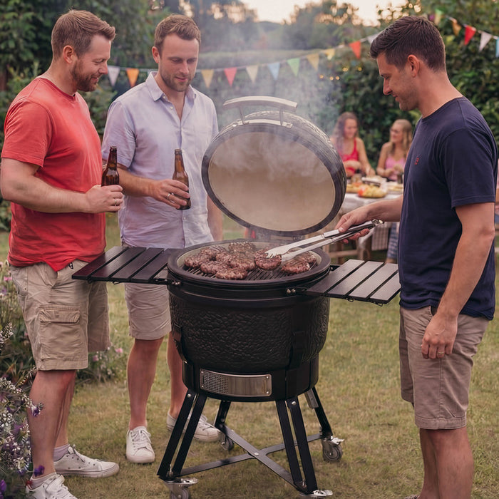 KAMADO GRILL LARGE 55 - Mat zwart - Pro