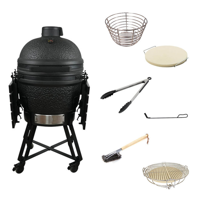 KAMADO GRILL LARGE 55 - Mat zwart - Pro