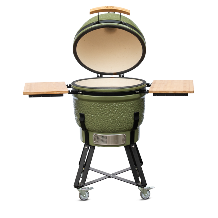 KAMADO GRILL LARGE 55 - Olijfgroen